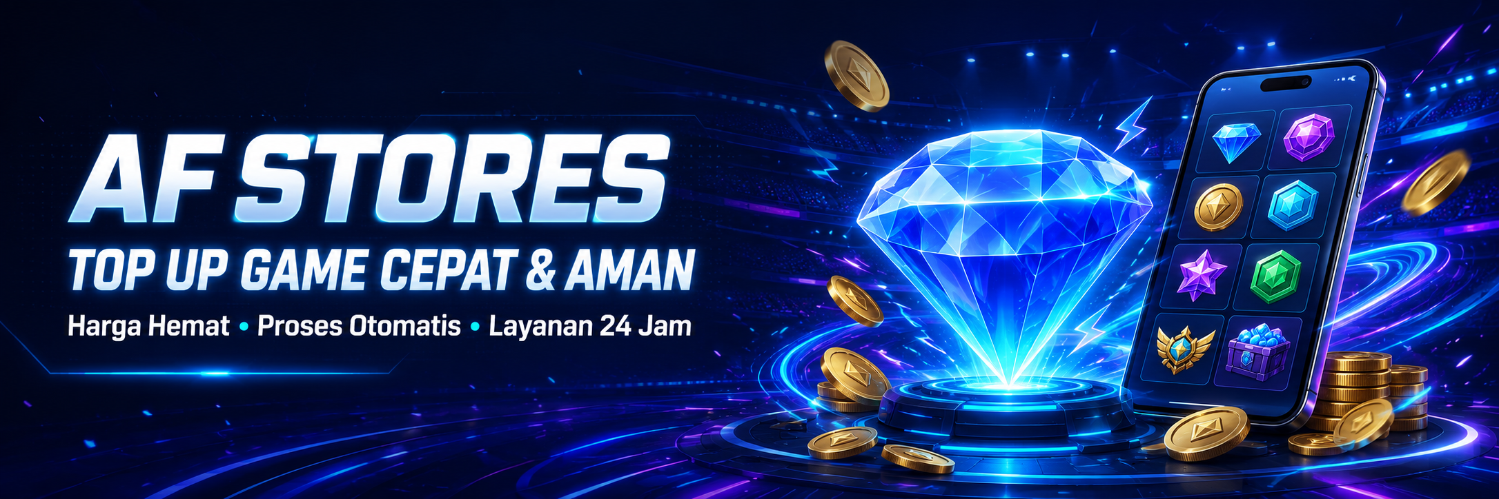 Banner AF STORES